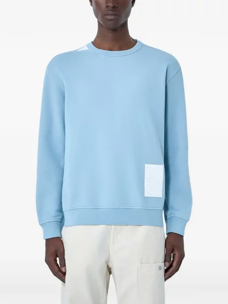 Суитчър Stone Island с кръгло деколте камъни синьо