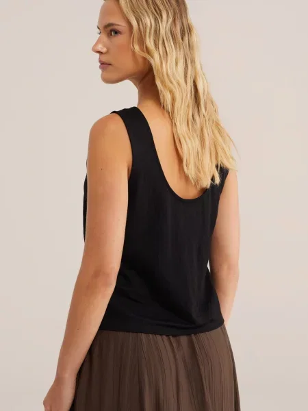 WE Fashion Top negru
