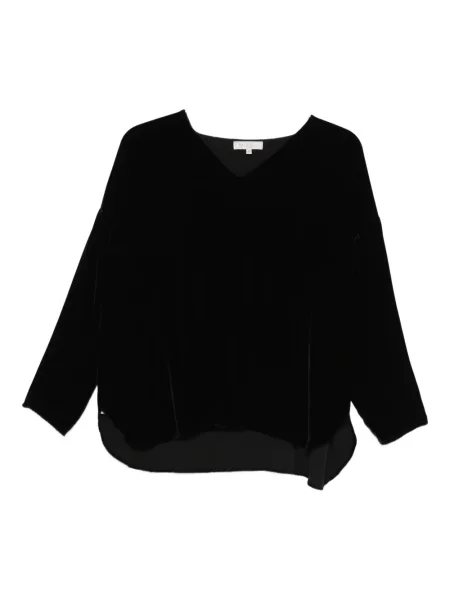 Koszulka Antonelli z dekoltem w serek czarna