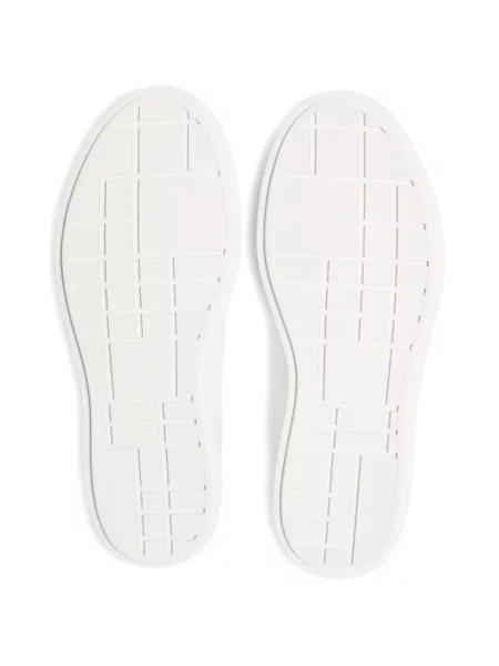 Sneakerși Calvin Klein cu autograf alb