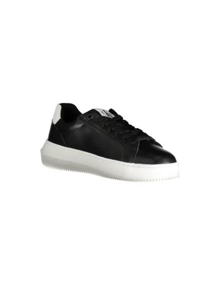 Trampki Calvin Klein skórzane czarne