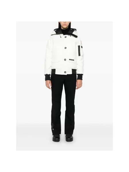 Kurtka bomber Canada Goose biały