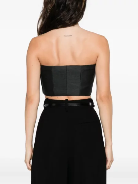 Top Alberta Ferretti negru