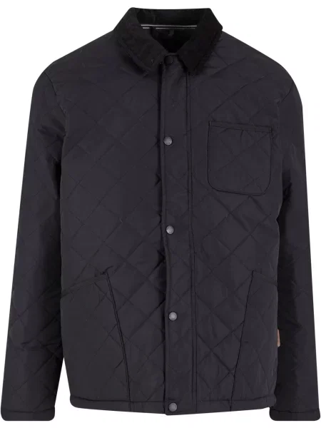 INDICODE JEANS Geacă de primăvară-toamnă Dramat' negru