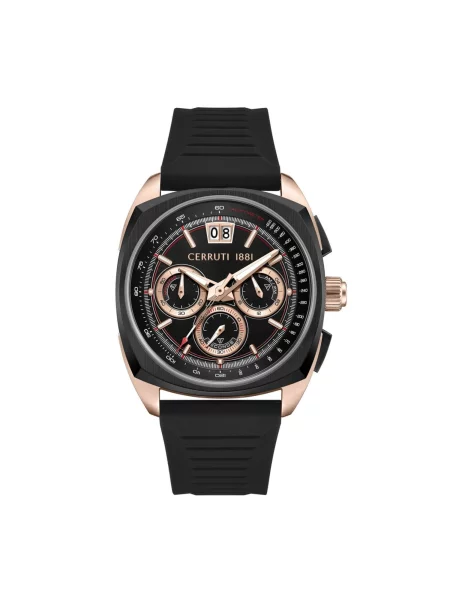 CERRUTI Analogové hodinky Chronograph Cuneo růžově zlatá