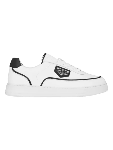 Sneakersy Philipp Plein skórzane białe