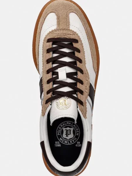 Кожаные кроссовки Polo Ralph Lauren