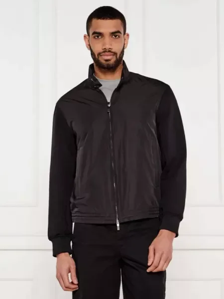 Armani Exchange Kabát | stretch fekete