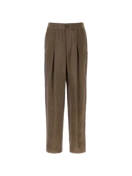 Pantaloni Giorgio Armani maro