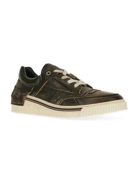Sneakersy Fendi skórzane czarne