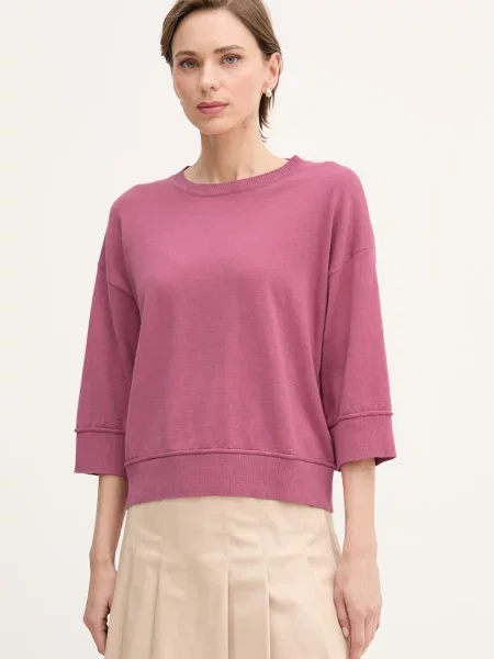 United Colors of Benetton Pulover z volno roza