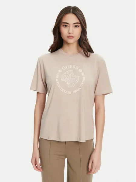 Guess Tricou bej