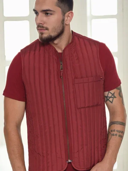 Vestă Dewberry bordo