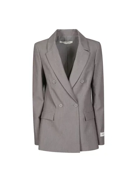 Marynarka Hinnominate z długim rękawem szara