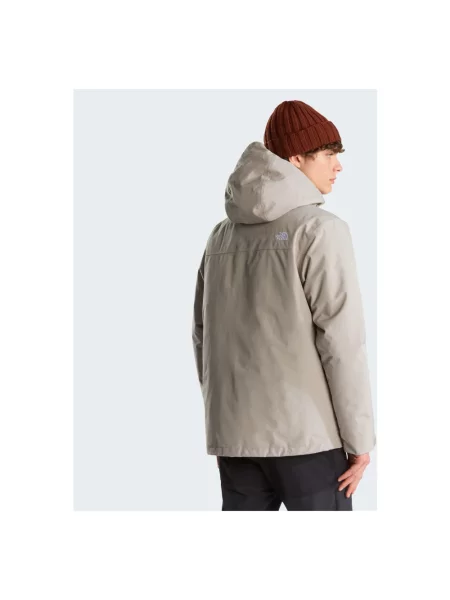 Kurtka The North Face z kapturem szara