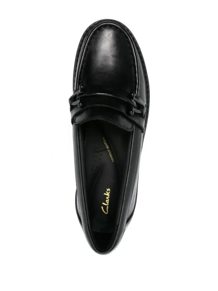 Pantofi loafer Clarks din piele negru