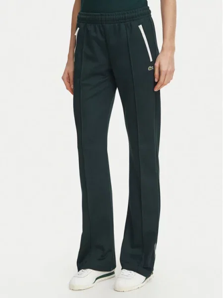 Lacoste Pantaloni trening închis verde