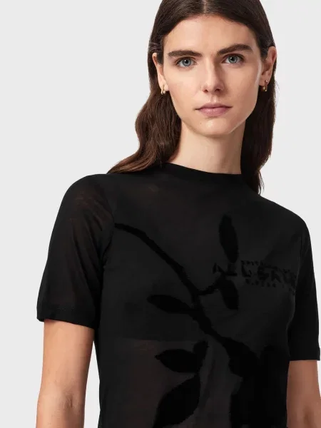 Футболка Allsaints чорна