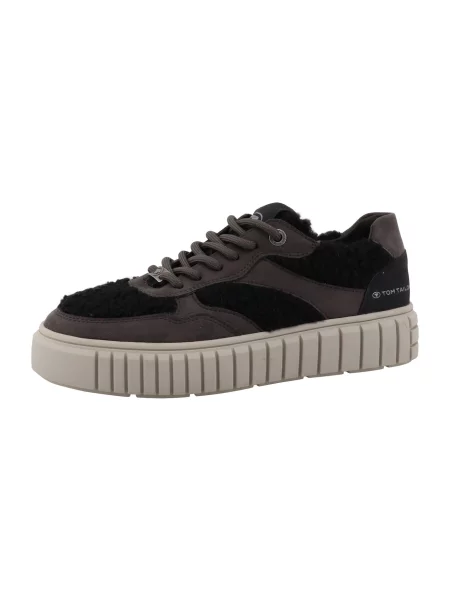 Sneakerși Tom Tailor negru