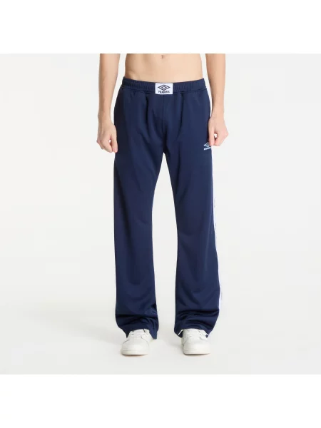Pantaloni de trening PLEASURES Bootcut Track Pants Navy L marină