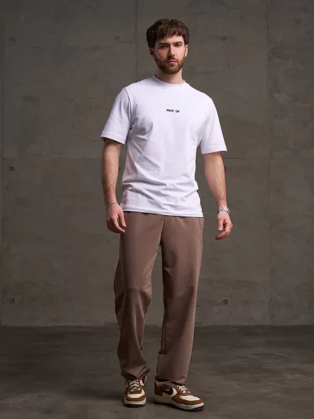 Спортивні штани ISSA Plus бежевий