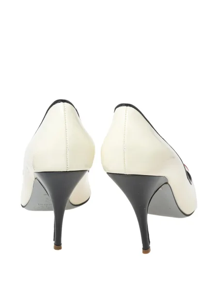 Pantofi cu toc D&g alb