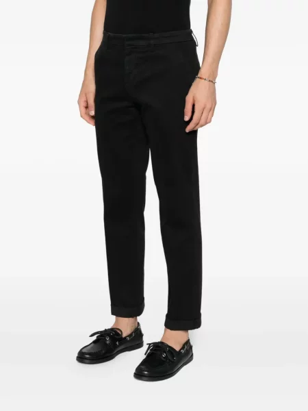 Pantaloni Dondup plisate negru