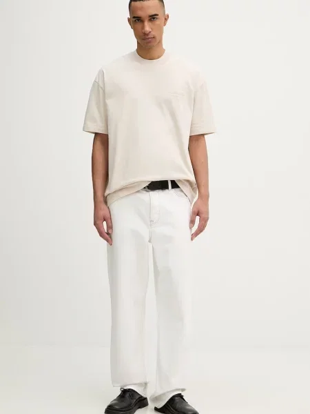 AllSaints tricou bărbătesc din XANDER bej