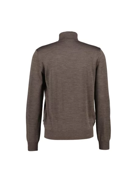 Sweter z golfem Maerz brązowy