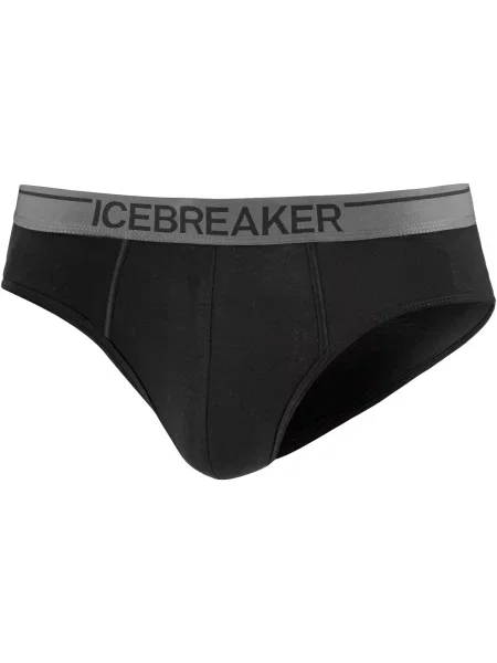 ICEBREAKER Chiloți sport gri bazalt negru