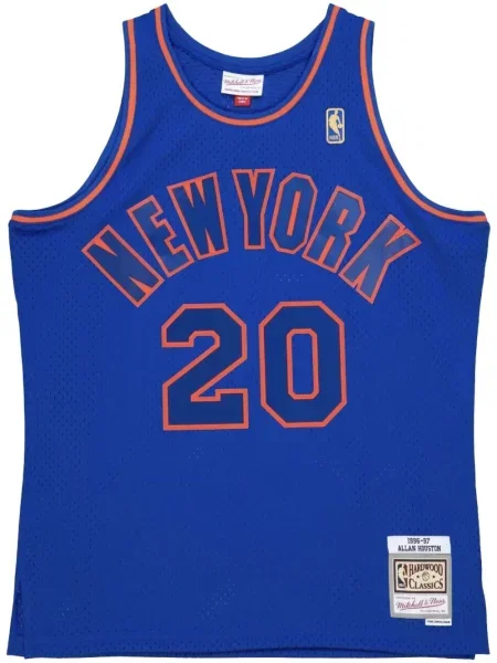 Vestă Mitchell & Ness din jerseu albastru