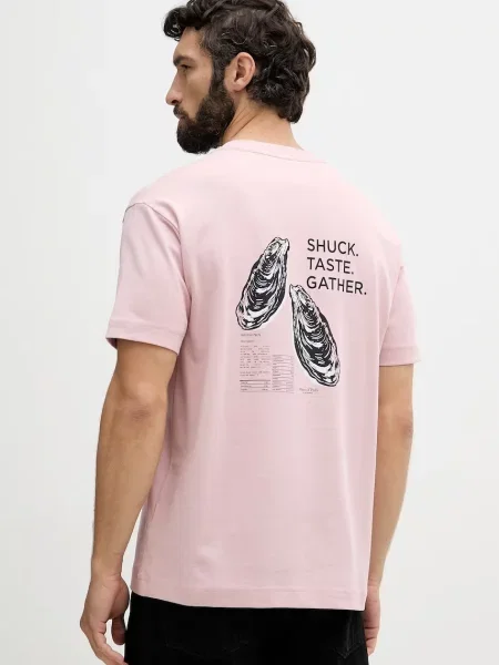 Marc O'Polo tricou pentru bărbați din roz