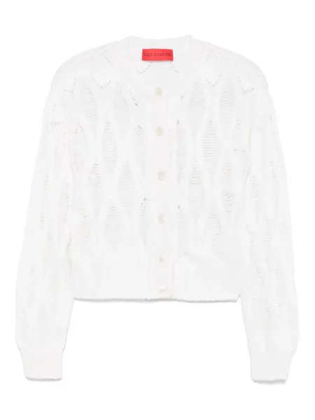 Cardigan Wild Cashmere din cașmir alb