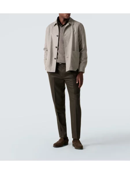 Geacă Zegna de lână gri