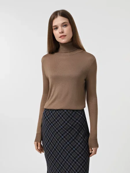 Водолазка Braska коричневий