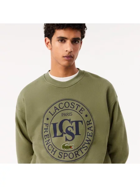 Толстовка Lacoste зеленая