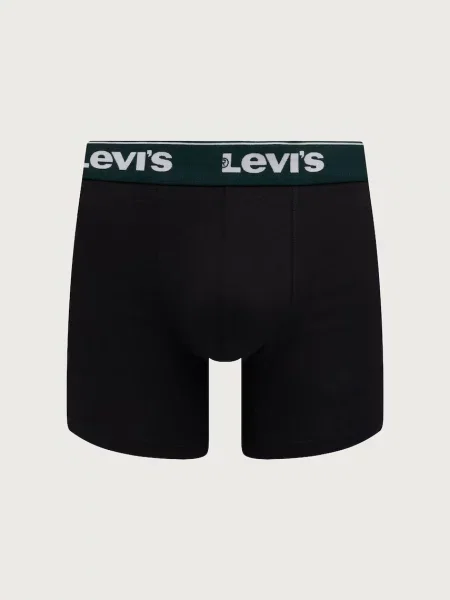 Levi's priliehavé boxerky pánske s elastanom čierna
