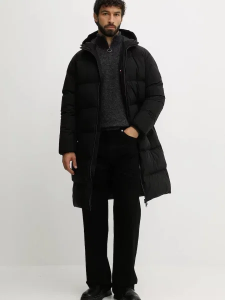 Tommy Hilfiger De puf palton negru