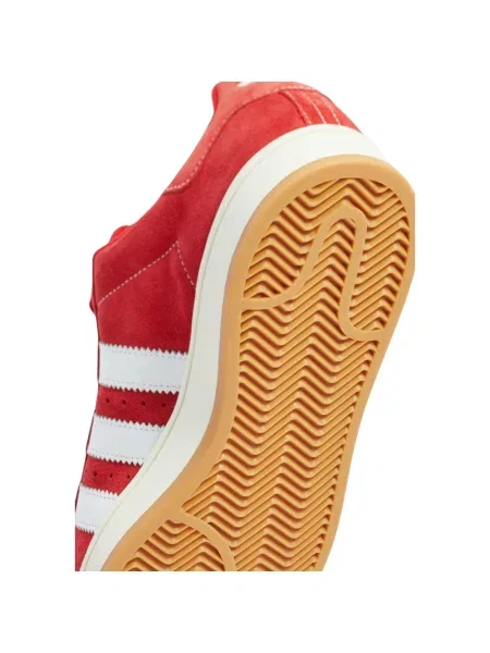 Sneakersy Adidas Campus zamszowe białe