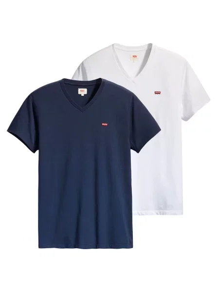 LEVI'S ® Tričko tmavě modrá bílá