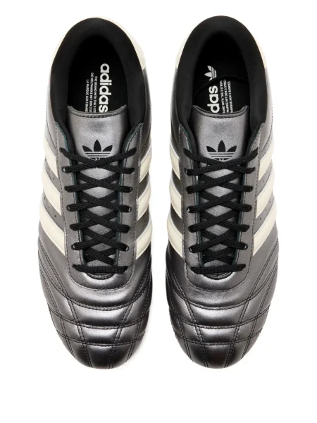 Prugaste tenisice Adidas Adizero s vezicama od brušene kože crna