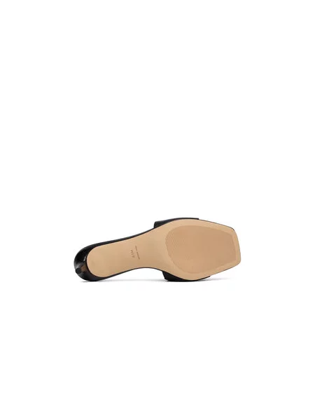 Natikači MICHAEL Michael Kors Milan Mule Sandal črna