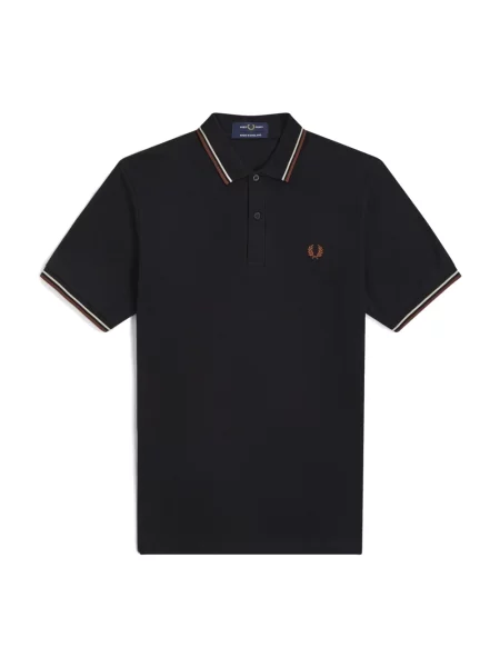 Koszulka polo Fred Perry czarna