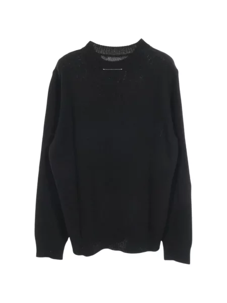 Pulover Mm6 Maison Margiela cu autograf negru