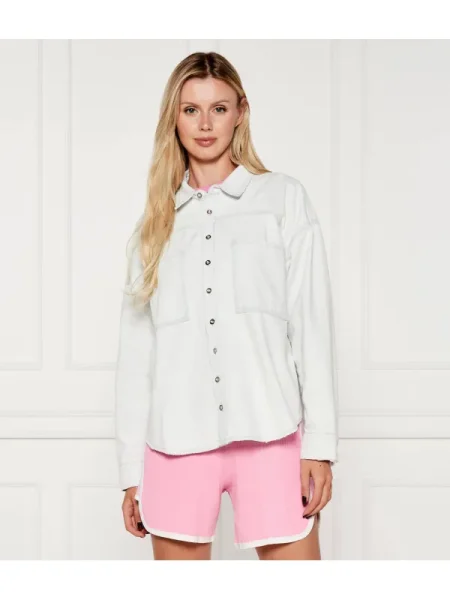 One Teaspoon De blugi cămașă DARIA | Oversize fit albastru