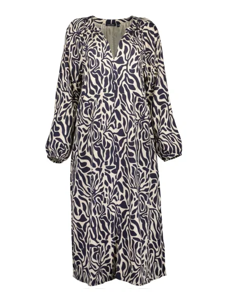 BLUE SEVEN Dolga srajca / mornarska bež