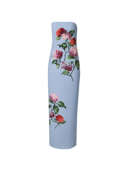 Rochie maxi Carolina Herrera albastru