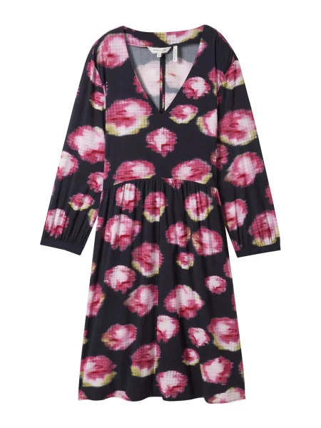 TOM TAILOR Rochie noapte / galben pastel / roz / rosé albastru