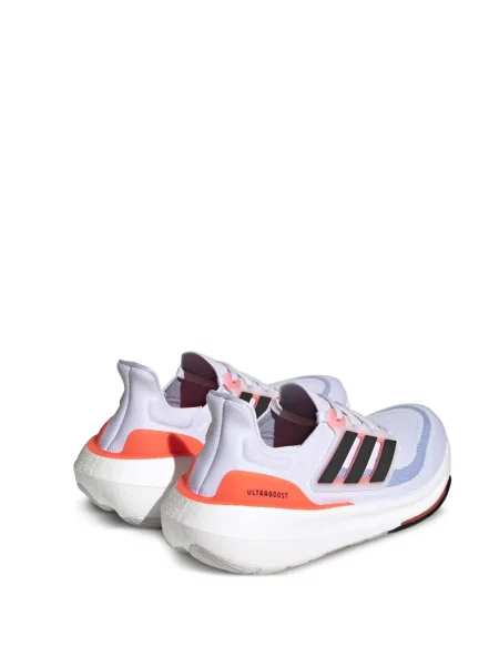 Pruhované trekkingové lněné tenisky Adidas UltraBoost šedé