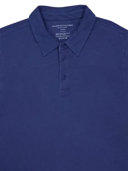 Polo Majestic Filatures μπλε